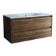 VINCEA База под раковину Gio 1000 подвесная, 2 выкатных ящика soft-close, C.Oak VMC-2G100CO - фото 320463