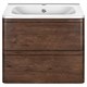 VINCEA База под раковину Vico 600 подвесная, 2 выкатных ящика soft close, R.Wood VMC-2V600RW - фото 320501