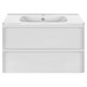 VINCEA База под раковину Vico 800 подвесная, 2 выкатных ящика soft close, G.White VMC-2V800GW - фото 320536
