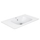 VINCEA Раковина VCB-2VP800W из искусственного камня, цвет белый VCB-2VP800W - фото 320569