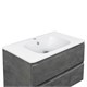 VINCEA Раковина VCB-2VP800W из искусственного камня, цвет белый VCB-2VP800W - фото 320570