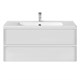 VINCEA База под раковину Vico 1000 подвесная, 2 выкатных ящика soft close, G.White VMC-2V100GW - фото 320576