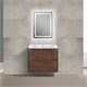 VINCEA База под раковину Paola 600 подвесная, 2 выкатных ящика soft close, R.Wood VMC-2P600RW - фото 320605