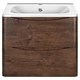 VINCEA База под раковину Paola 600 подвесная, 2 выкатных ящика soft close, R.Wood VMC-2P600RW - фото 320606