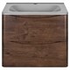 VINCEA База под раковину Paola 600 подвесная, 2 выкатных ящика soft close, R.Wood VMC-2P600RW - фото 320607