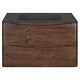 VINCEA База под раковину Paola 800 подвесная, 2 выкатных ящика soft close, R.Wood VMC-2P800RW - фото 320637