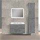 VINCEA База под раковину Paola 800 подвесная, 2 выкатных ящика soft close, Beton VMC-2P800BT - фото 320642