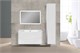VINCEA База под раковину Paola 1000 подвесная, 2 выкатных ящика soft close, G.White VMC-2P100GW - фото 320658