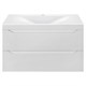 VINCEA База под раковину Fine 800 подвесная, 2 выкатных ящика soft close, G.White VMC-2F800GW - фото 320682
