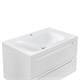 VINCEA Раковина VCB-1F800W из искусственного камня, цвет белый VCB-1F800W - фото 320691