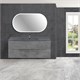 VINCEA База под керамическую раковину Mia 1200 подвесная, 2 выкатных ящика soft close, Beton VMC-2MC120BT - фото 320828