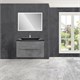 VINCEA База под раковину Mia 750 подвесная, 2 выкатных ящика soft close, Beton VMC-2MA750BT - фото 320858