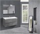 VINCEA База под раковину Mia 900 подвесная, 2 выкатных ящика soft close, Beton VMC-2MA900BT - фото 320944
