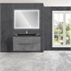 VINCEA База под раковину Mia 900 подвесная, 2 выкатных ящика soft close, Beton VMC-2MA900BT - фото 320947