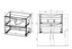VINCEA База под керамическую раковину Mia Slim 700 подвесная, 2 выкатных ящика soft close, Beton VMC-2MC700S1BT - фото 321112