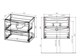 VINCEA База под керамическую раковину Mia Slim 900 подвесная, 2 выкатных ящика soft close, Beton VMC-2MC900S1BT - фото 321139