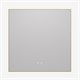 VINCEA Зеркало LED VLM-4F800GM-2 800х800 c сенсорным выключателем, антизапотевание, вороненая сталь VLM-4F800GM-2 - фото 321152