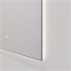 VINCEA Зеркало LED VLM-4F800GM-2 800х800 c сенсорным выключателем, антизапотевание, вороненая сталь VLM-4F800GM-2 - фото 321153