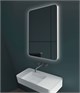 VINCEA Зеркало LED VLM-3BE700-2 700х800 c сенсорным выключателем и диммером, антизапотевание VLM-3BE700-2 - фото 321251