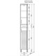 STYLE LINE Колонна Эко Стандарт 30 с бельевой корзиной ЛС-00002328