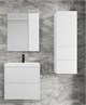 STYLE LINE Тумба подвесная "Стокгольм 60", Classic 60, (2 ящ.) белый рифленый софт, PUSH ЛС-00002307 - фото 325668