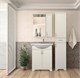 STYLE LINE Тумба напольная Олеандр-2 65 под умывальник Байкал 65, рельеф пастель ЛС-00000199 - фото 325776