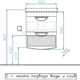 STYLE LINE Тумба подвесная "Жасмин 2" (2 ящ.), Комо 50, Люкс белая, PLUS ЛС-000010039 - фото 325918