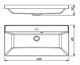 STYLE LINE Умывальник ASTI 1000x450 кварц, серый шелк СС-00002479 - фото 326070