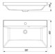 STYLE LINE Умывальник ASTI 500x450 СС-00002484 - фото 326072