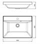 STYLE LINE Умывальник ASTI 600x450 кварц, серый шелк СС-00002469 - фото 326086