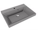 STYLE LINE Умывальник ASTI 600x450 кварц, серый шелк СС-00002469 - фото 326087