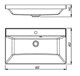 STYLE LINE Умывальник ASTI 800x450 СС-00002465 - фото 326096