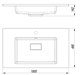 STYLE LINE Раковина для мебели LINE 1000*480 (отдельно не продается) СС-00002455