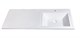 STYLE LINE Раковина для мебели Даллас 1150*480 правый (отдельно не продается) СС-00000519