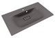 STYLE LINE Раковина для мебели Фортуна 800*450 кварц серый шелк (отдельно не продается) ЛС-00002395