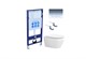 SET AQUATEK ЛЕЯ Т (рама AQUATEK Standard INS-0000012, клавиша KDI-0000016 ,KKI-0000002 крепёж+унитаз ЛЕЯ AQ1199T-00 с тонким сиденьем soft-close SET AQUATEK ЛЕЯ Т-016 4в1 - фото 326542