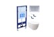 SET AQUATEK ПОЛАРИС (рама AQUATEK Standard INS-0000012+унитаз ПОЛАРИС AQ0700-00 с тонким сиденьем soft-close+ крепеж KKI-0000002 +панель KDI-0000011) SET AQUATEK ПОЛАРИС-011 4в1 - фото 326716