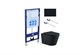 Set AQUATEK ВЕГА (рама AQUATEK Standard INS-0000012 с звукоиз.прокладкой+крепеж KKI-0000001+кнопкаKDI-0000017+унитаз ВЕГА AQ1905-MB с крышкой-сиденьем Set AQUATEK ВЕГА MB-017 4в1 - фото 326855