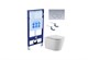 SET AQUATEK ВЕГА-1905-036 (рама AQUATEK Standard INS-0000012 с клавишей KDI-0000036 и крепежом KKI-0000002+унитаз ВЕГА AQ1905-00 с тонким сиденьем sc) SET AQUATEK ВЕГА-1905-036 - фото 326906