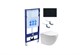 SET AQUATEK ЕВРОПА cm-017 4в1 (рама AQUATEK Standard INS-0000012+крепеж KKI-0000002+клавиша KDI-0000017+унитаз ЕВРОПА AQ1900-00 с тонким сиденьем soft SET AQUATEK ЕВРОПА cm-017 4в1 - фото 326923