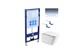 SET AQUATEK ЛИБРА T-016 4в1 (рама AQUATEK Standard INS-0000012+крепеж KKI-0000002+KDI-0000016+унитаз ЛИБРА AQ1505T-00 с тонким сиденьем soft-close) SET AQUATEK ЛИБРА T-016 4в1 - фото 327033