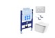 SET AQUATEK ЛИБРА T-TDI002 рама Standard INS-0000018+унитаз AQ1505T-00 с тонким сиденьем soft-close+крепление KKI-0000002 +кнопка TDI-0000002 SET AQUATEK ЛИБРА T-TDI002 - фото 327054