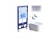 SET AQUATEK ПОЛАРИС (рама AQUATEK Standard INS-0000012+унитаз ПОЛАРИС AQ0700-01 с тонким сиденьем soft-close+ крепеж KKI-0000002 +панель KDI-0000011) SET AQUATEK ПОЛАРИС-01-011 4в1 - фото 327567