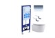 Set AQUATEK ЕВРОПА New-016 4в1 (рама AQUATEK INS-0000017+крепление KKI-0000002 +кнопка KDI-0000016 + унитаз AQ1106L-00+тонкое сиденье с механиз) Set AQUATEK ЕВРОПА New-016 4в1 - фото 327670