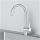 AM.PM Func Смеситель для кухни с С-изливом, хром F8F07000 - фото 327988 AM.PM Func Смеситель для кухни с С-изливом, хром F8F07000 - фото 327988