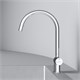 AM.PM Func Смеситель для кухни с С-изливом, хром F8F07000 - фото 327989 AM.PM Func Смеситель для кухни с С-изливом, хром F8F07000 - фото 327989
