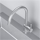 AM.PM Func Смеситель для кухни с С-изливом, хром F8F07000 - фото 327990 AM.PM Func Смеситель для кухни с С-изливом, хром F8F07000 - фото 327990