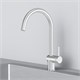 AM.PM Func Смеситель для кухни с С-изливом, сатин F8F07011 - фото 328000 AM.PM Func Смеситель для кухни с С-изливом, сатин F8F07011 - фото 328000