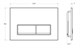 BELBAGNO Кнопка смыва BB-15R-BL, белый глянец BB-15R-BL - фото 328210 BELBAGNO Кнопка смыва BB-15R-BL, белый глянец BB-15R-BL - фото 328210