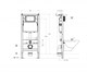 BELBAGNO Инсталляция для подвесного унитаза в комплекте с кнопкой смыва BB-101-M-BC BB-101-M-BC - фото 328230 BELBAGNO Инсталляция для подвесного унитаза в комплекте с кнопкой смыва BB-101-M-BC BB-101-M-BC - фото 328230